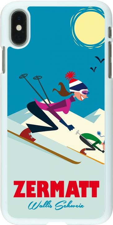 Image du produit PhoneLook Coque blanc Zermatt Ski Downhill (Apple iPhone XS Max)