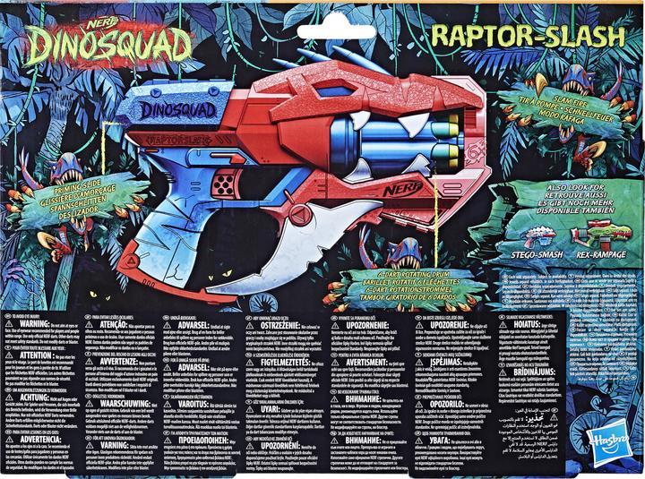 Image du produit Nerf DinoSquad Raptor-Slash Blaster à fléchettes