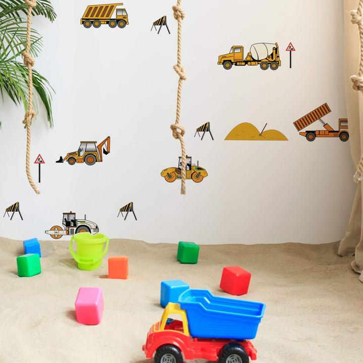 Actual product image Trenddeko Construction site set (60 x 40 cm)