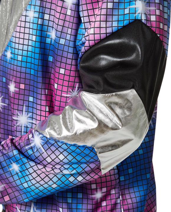 Produktbild tectake Herrenkostüm Retro 80er 90er Jahre Disco Jogginganzug (XXL)