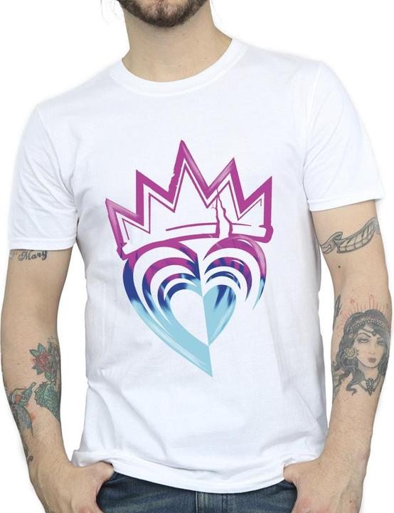 Immagine prodotto Disney Descendants Pink Crown Maglietta Uomo (XXL)