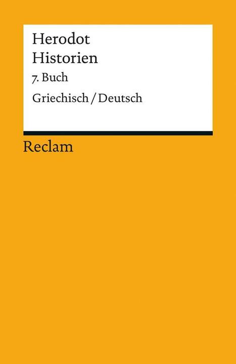 Produktbild Historien. 7. Buch (Deutsch, Herodot, 2016)
