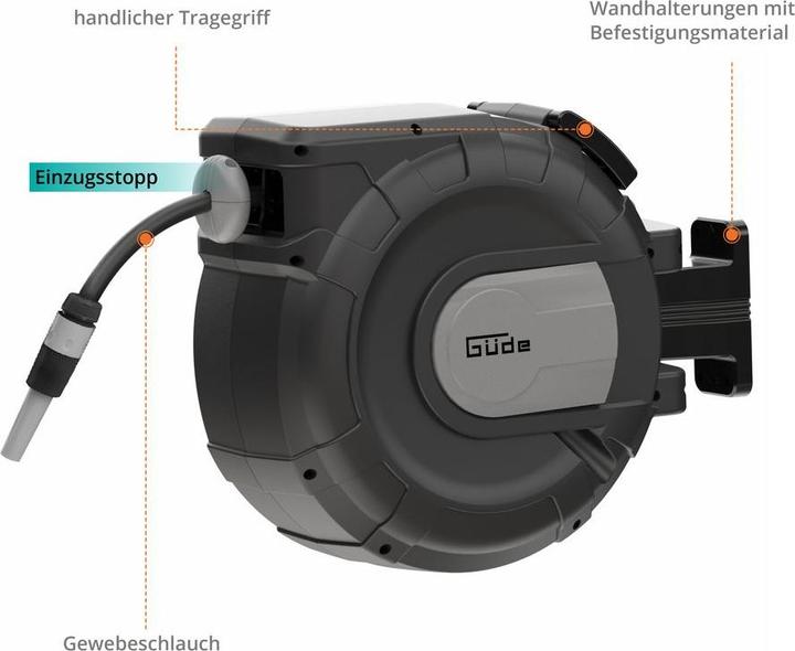 Immagine prodotto Güde - Automatik Schlauchtrommel 30-2-2 1/2 (30 m)