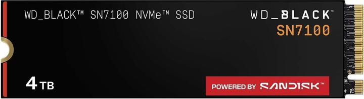SANDISK WD BLACK SN7100 NVMe 4TB RTL (4000 GB, M.2 2280)