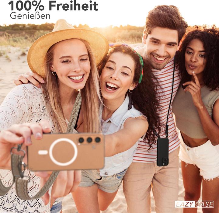 Produktbild EAZY CASE MagSafe Handykette Wave-Style für Samsung Galaxy S24