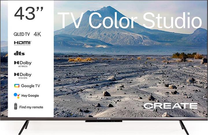 Actual product image Create Color Studio - Smart (43", QLED, 4K)