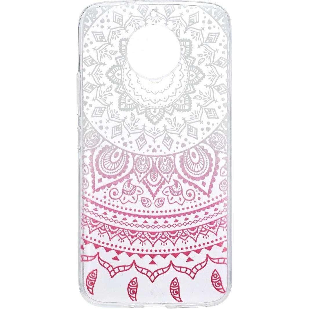 König Design Motorola Moto G6 Hülle Case Handy Cover Schutz Tasche Schutzhülle Henna Weiss (Motorola Moto G6), Smartphon...