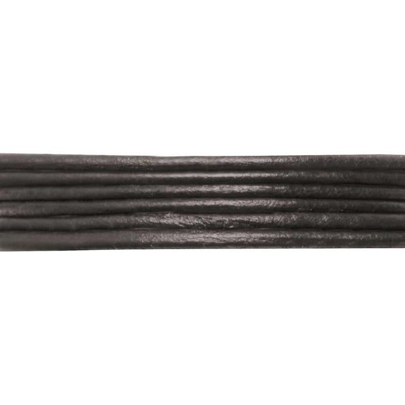 Thumbnail - Glorex Lederriemen schwarz 2mm/1m