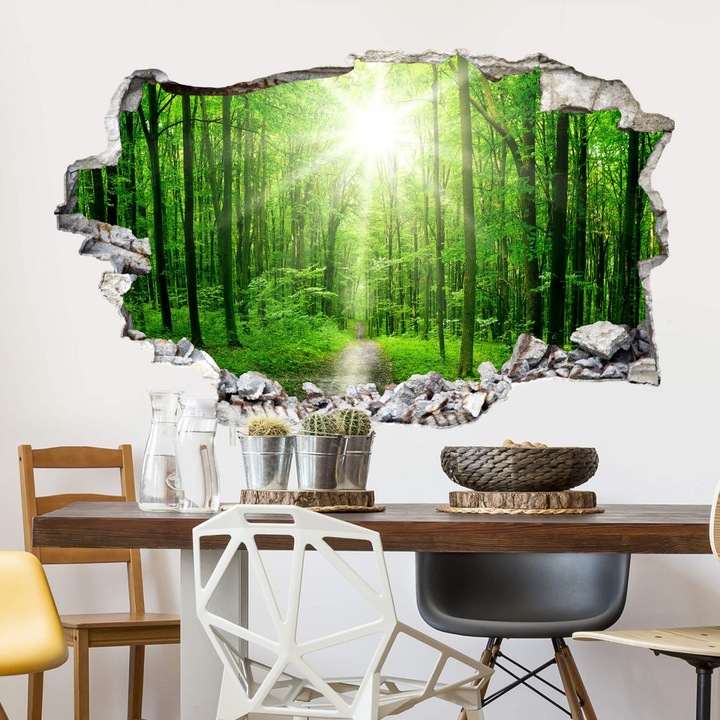 Image du produit Trenddeko 3D Sunny Forest (95 x 58 cm)