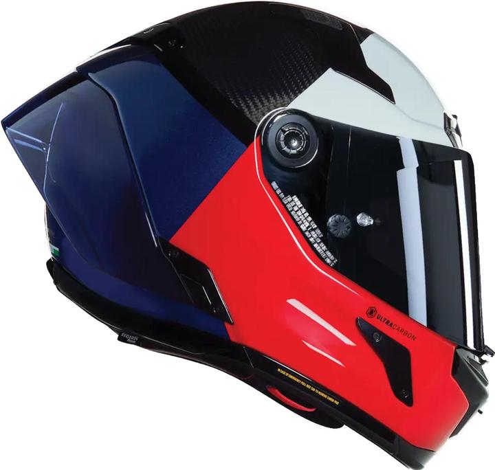 Immagine prodotto Nolan X-804 RS Ultra Carbon Blocco Integralhelm Rot / Blau / Weiss M (58 cm, M)