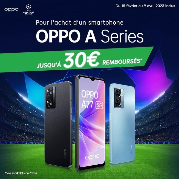 Productafbeelding OPPO - A77 5G 4/64GB oceaanblauw (128 GB, Oceaanblauw, 6.56", Dubbele SIM, 5G)