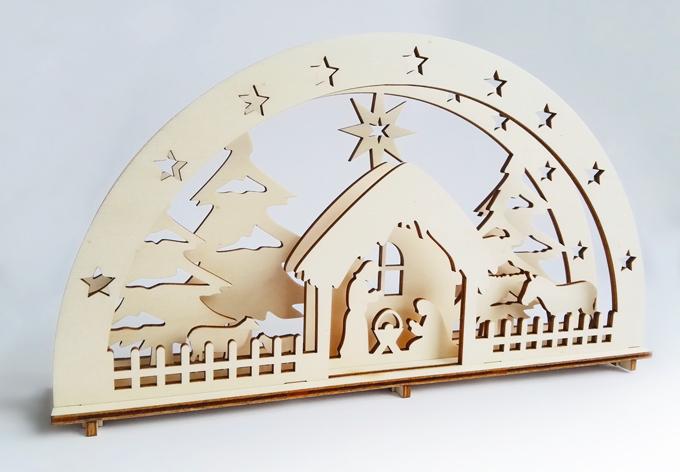 Produktbild Trenddeko Weihnachtskrippe Christkind