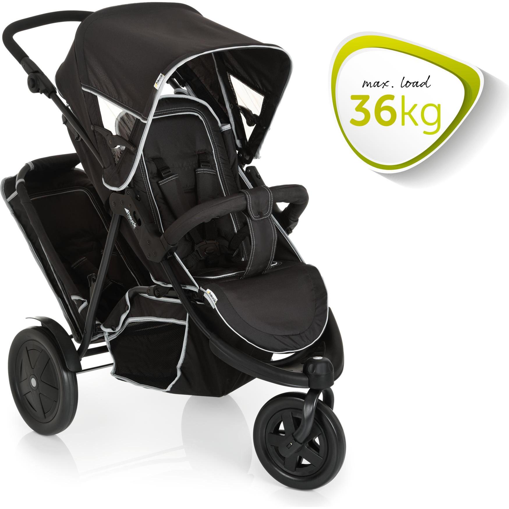 Hauck Freerider: Passeggino Gemellare Multifunzionale