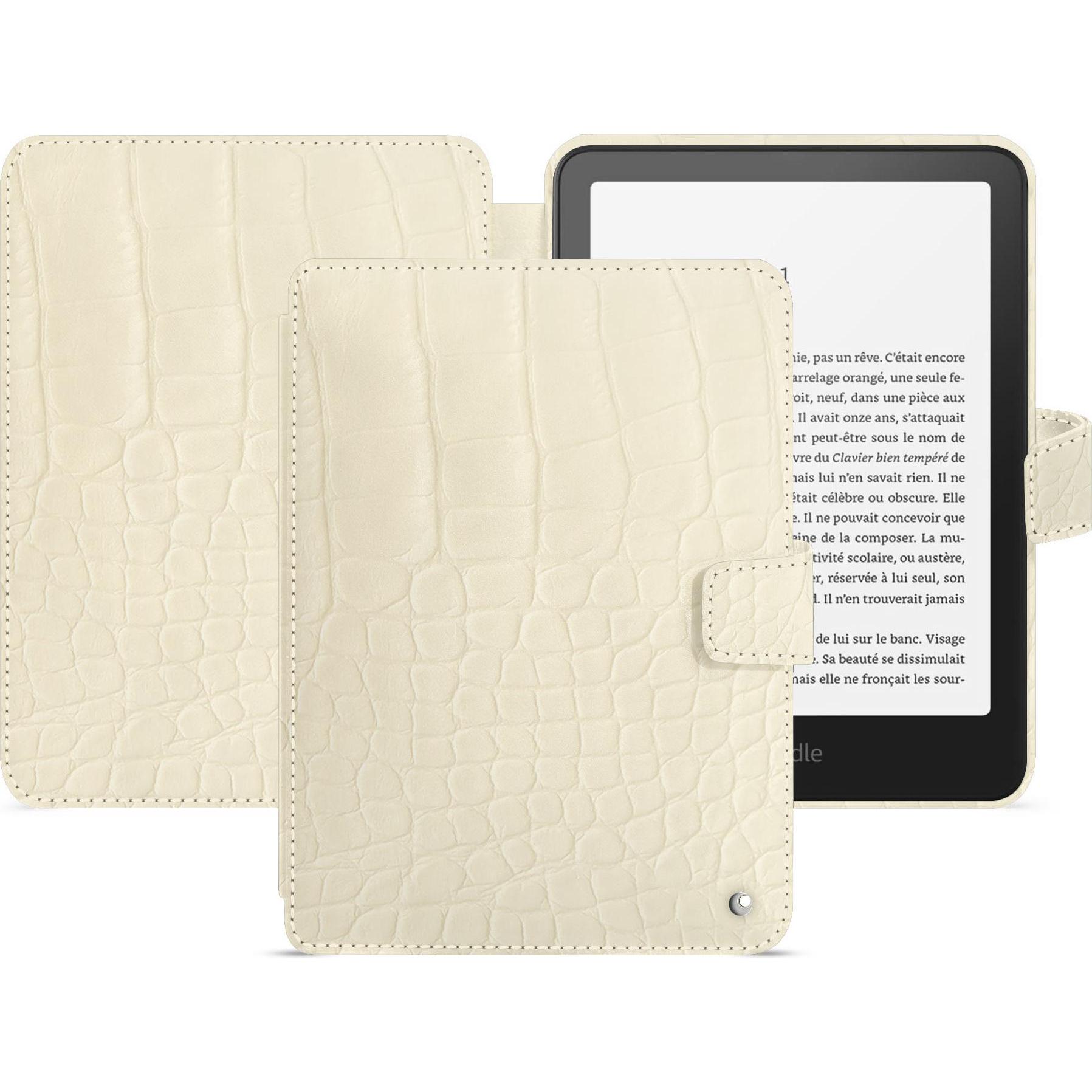 Noreve Guscio Orizzontale In Pelle, Accessori Per Ereader, Beige