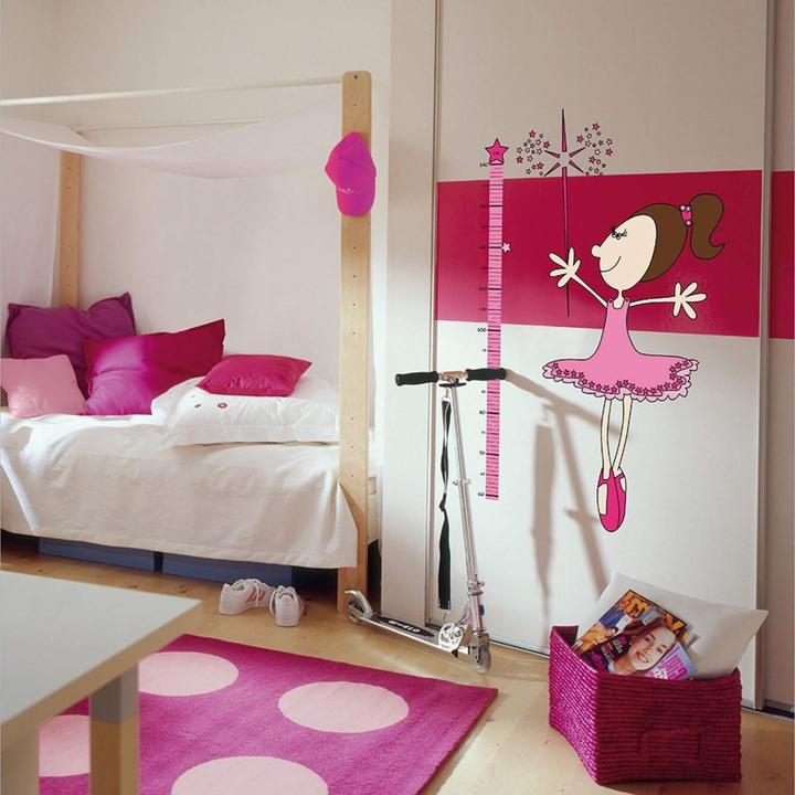 Produktbild Wizard + Genius Kinder Messlatte für Mädchen (65 x 100 cm)