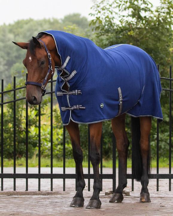 Immagine prodotto Qhp coperta in pile con copricollo e cinghie basic