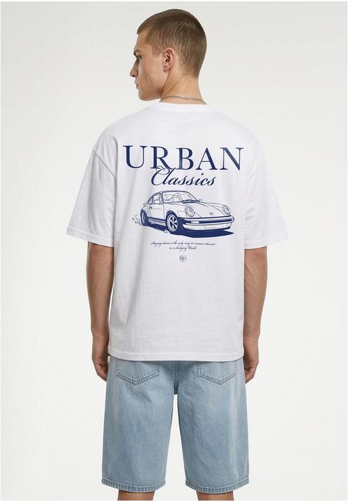 Produktbild Urban Classics Fast Logo Loose Tee white M (M)