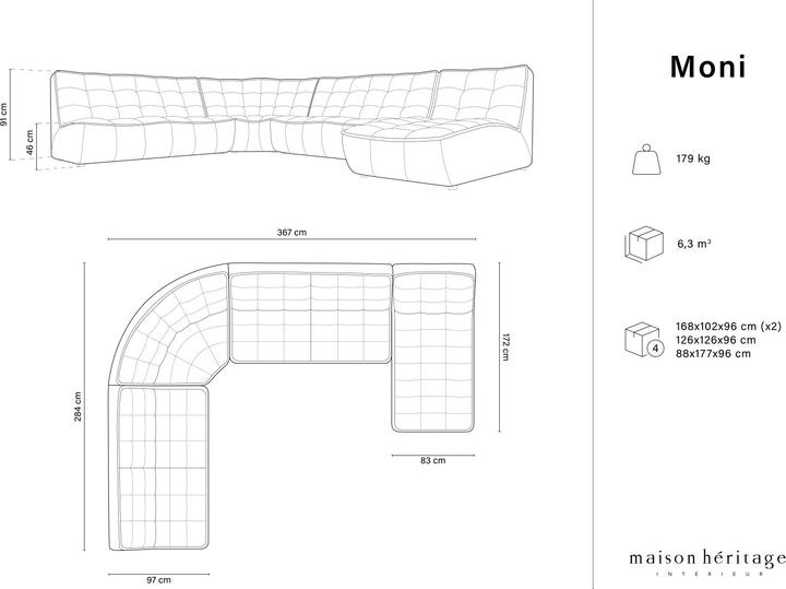Immagine prodotto Maison Heritage Moni (Divani componibili)