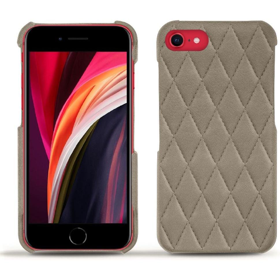 Thumbnail - Noreve Lederschutzhülle (Apple iPhone SE (2nd Gen), Apple iPhone SE (3rd Gen)), Smartphone Hülle, Beige