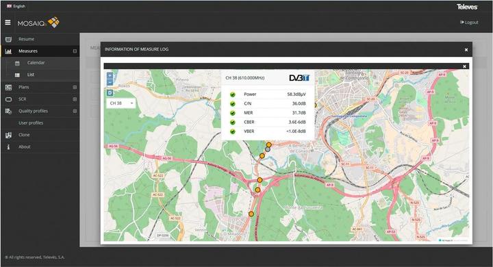 Televes Option M6-UP-GPS MOSAIQ6 - Essai de GPSDrive