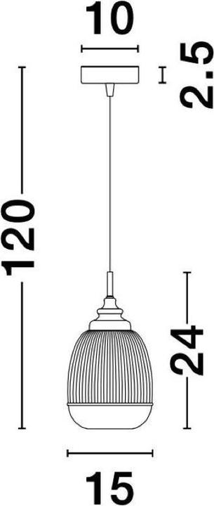 Productafbeelding Nova Luce Maan (E14)