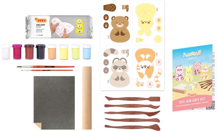 Actual product image Jovi DIY Bastelset Air Dry Kawaii