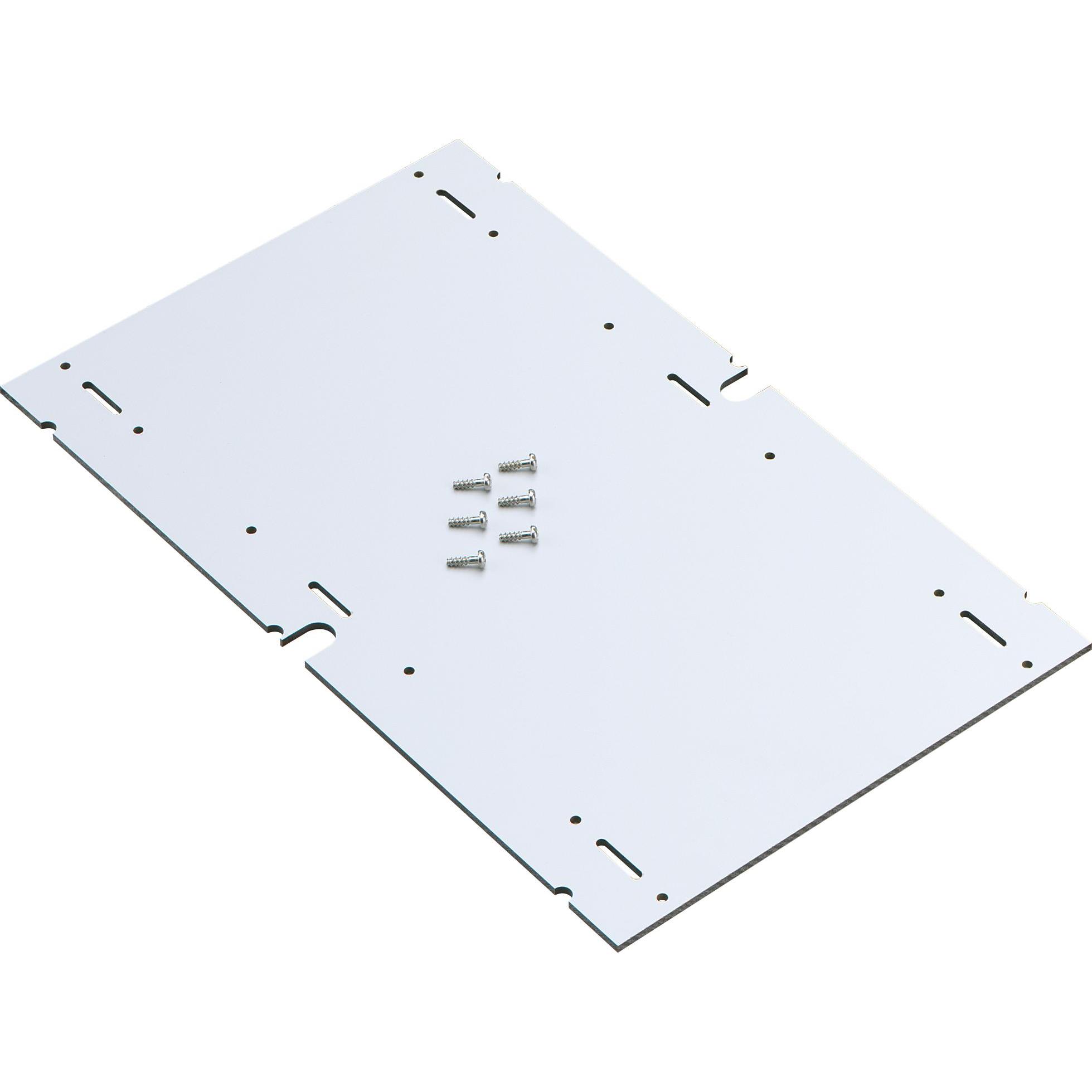 Spelsberg AK Montageplatte für Kunststoffgehäuse (Diverse), Elektronikzubehör + Gehäuse, Silber