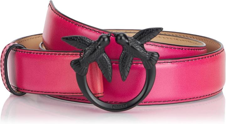 Actual product image Pinko Love Berry H3 Gradient Leather Belt