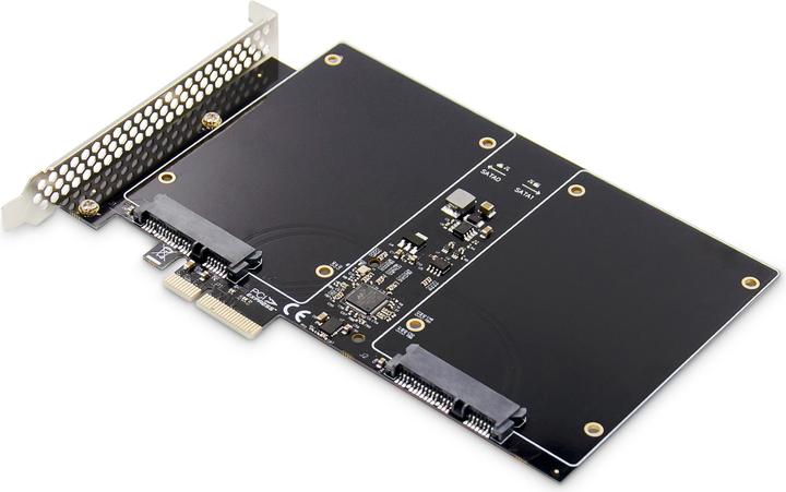 Actual product image Digitus SATA III RAID PCIe Add-On Card 2.5" HDD / SSD, 2 Port