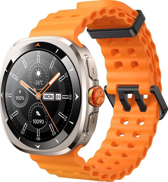 Joyroom Venture Series JR-FV2 Smart Watch (Answer/Make Call) - Vitality Orange (47.50 mm)