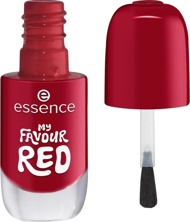 Produktbild essence Gel Nail Polish 14 my FAVOUR RED (14 my FAVOUR RED, Gel-Effekt Nagellack)