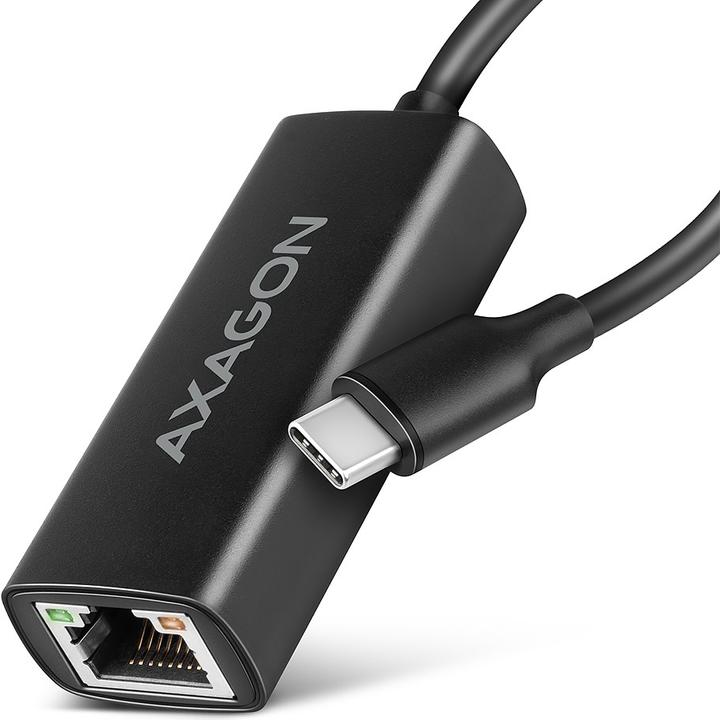 Image du produit Axagon ADE-ARC, USB-C 3.2 Gen 1 - Gigabit Ethernet s????ov?? karta, Realtek 8153, auto-installation (USB-C)