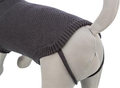 Actual product image Trixie Citystyle Hondentrui Berlin Antraciet (XL, Dog jumper)