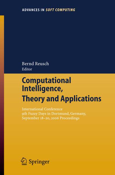 Actual product image Computational Intelligence, Theory and Applications (English, Bernd Reusch, 2006)
