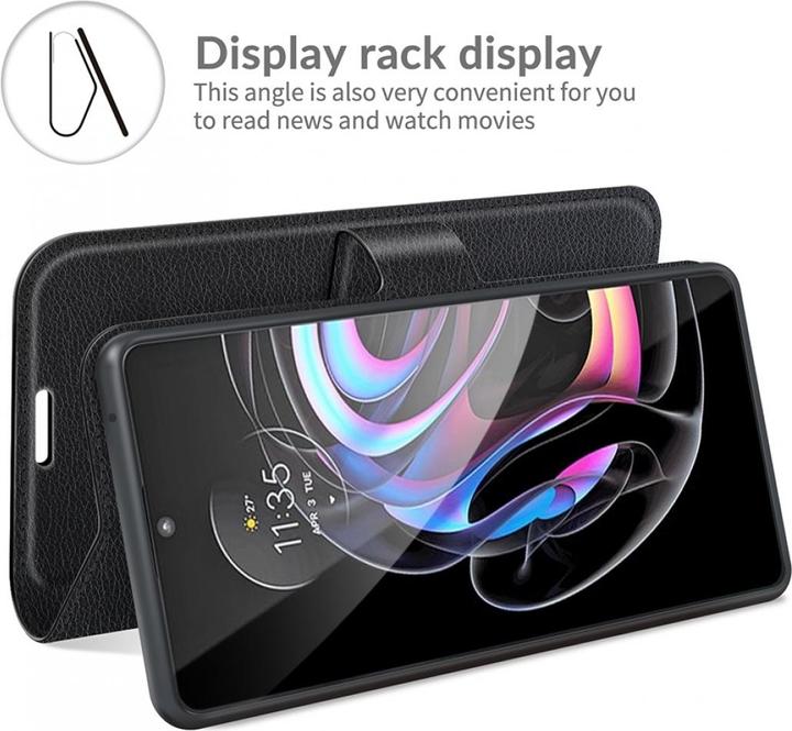 Actual product image Screenguard Motorola Edge 20 Lite Leather Guard Leather Case (Motorola Edge 20 Lite)