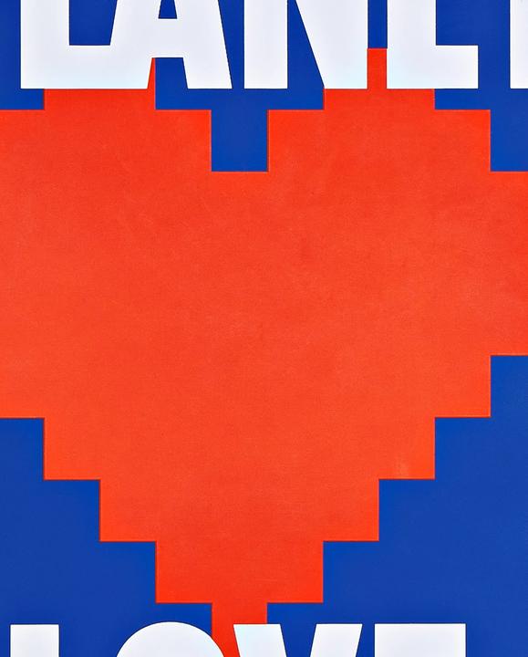 Actual product image Nuuna Graphic L, Planet Love (22 x 16.5 cm, Dotted, Soft cover)