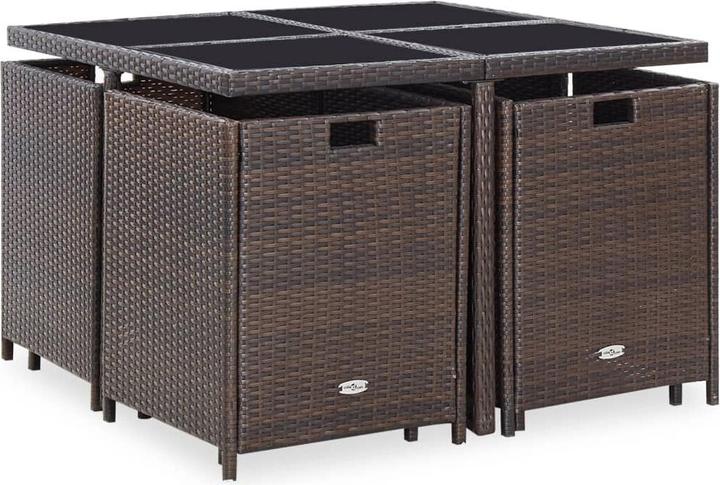 Produktbild vidaXL Gartenmöbel-Set (109 x 109 x 74 cm)