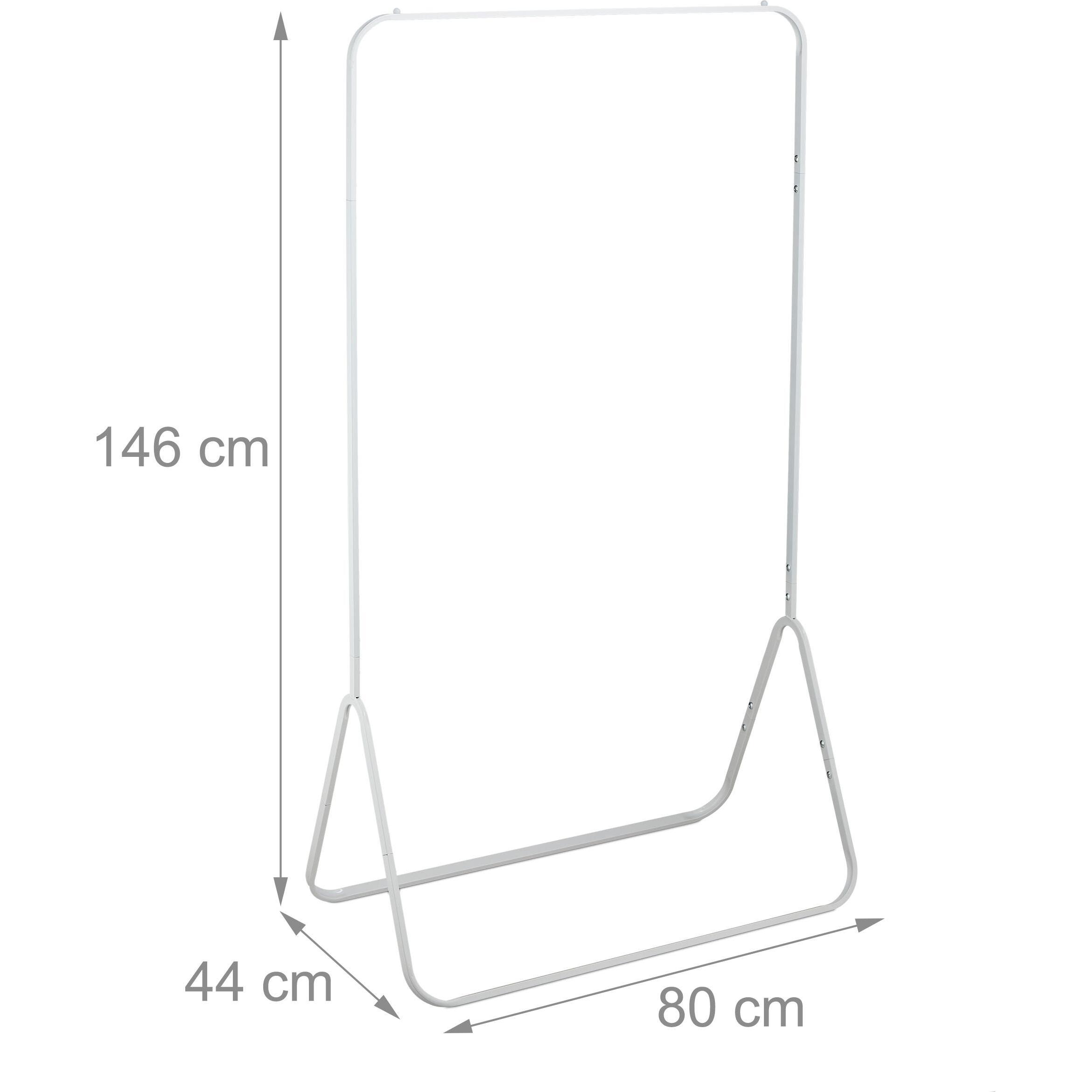 Relaxdays, Kleiderständer + Kleiderstange, Kleiderständer