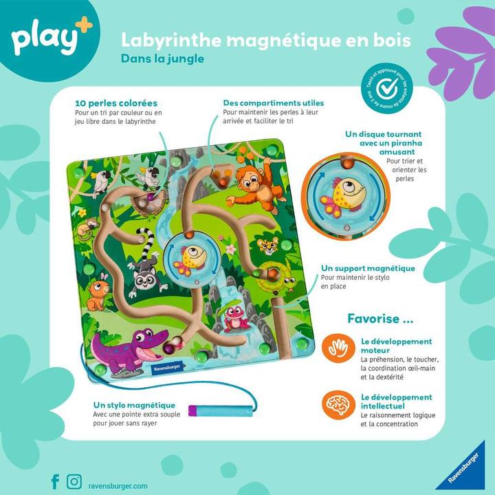 Immagine prodotto Ravensburger Labirinto nella giungla (Francese)
