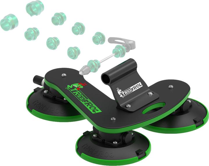 TreeFrog Fahrrad Dachträger mit Saugnäpfen für alle Tesla Modelle