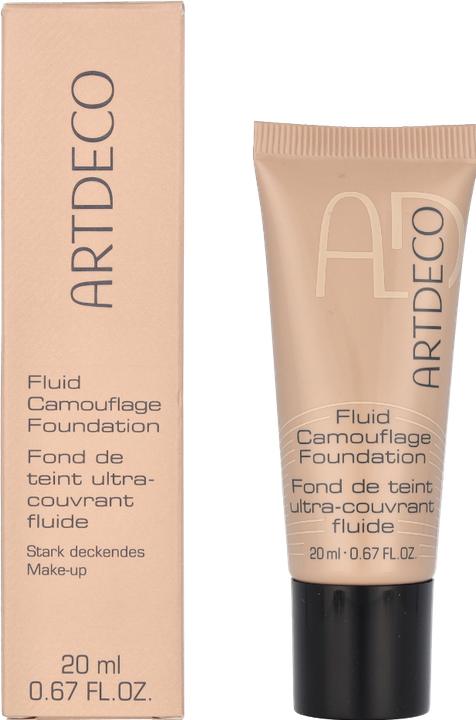 Produktbild Artdeco Fluid Camouflage Foundation - Make-up 20 ml 45 Natural Camel (Neutral 45 Natural Camel)