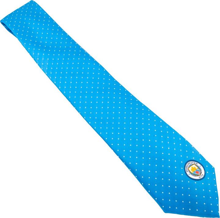 Actual product image Manchester City FC Unisex Adult Patterned Tie
