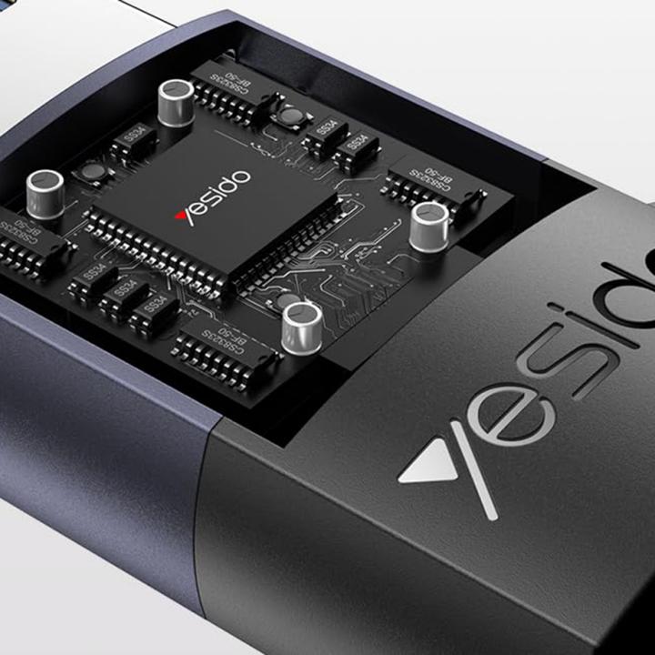 Immagine prodotto Yesido - OTG Adapter (GS34) - USB3.0 Male to Type-C Female, 18W, Aluminum Alloy - Grey (USB 3.0, 18 W)