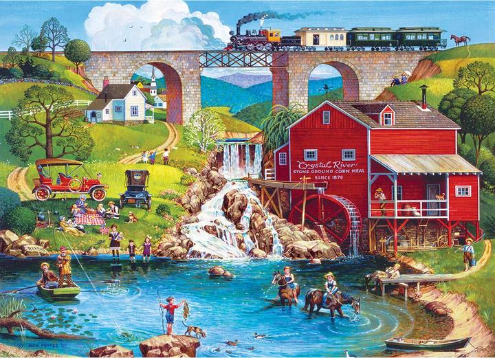 Actual product image MasterPieces Puzzle Company Puzzle 500 pieces XXL Pieces - Labor Day 1909 (500 pieces)