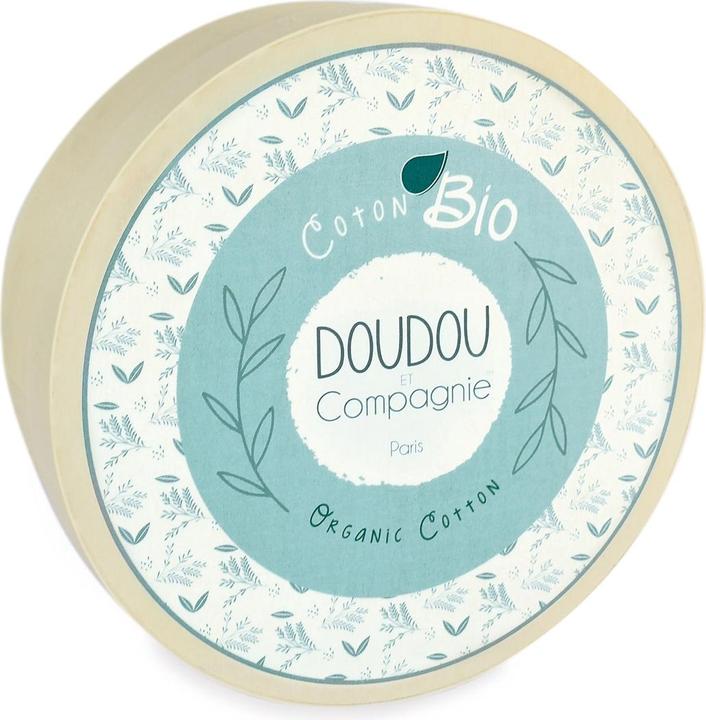 Image du produit Doudou et Compagnie Doudou chien bio, bleu 25cm