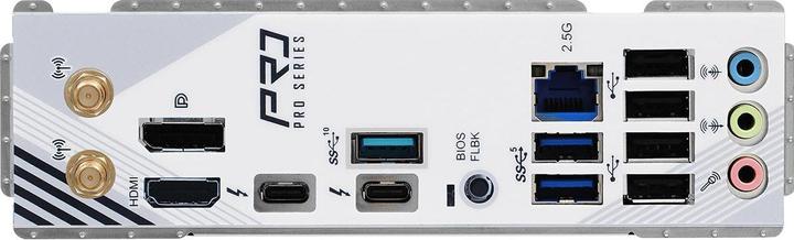 Produktbild AsRock Z890 Pro RS WiFi White Intel DDR5 S1851 (LGA 1851, Intel Z890, ATX)