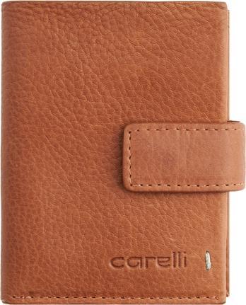 Giorgio Carelli Portefeuille unisexe avec barre de fermeture, RFID