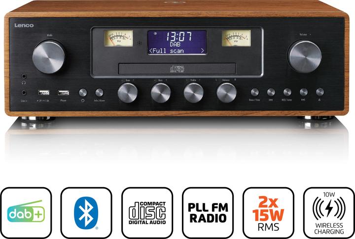 Actual product image Lenco DAR-081 (FM, DAB+, Bluetooth)