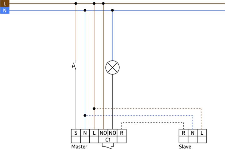 Actual product image BEG Luxomat recessed presence detector 92444 PD4-S-K-DE white for long corridors (20 m)