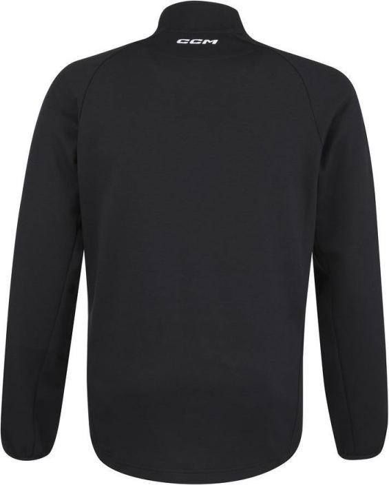 Produktbild CCM Pullover Fleece Locker Room 1/4 Zip (Schwarz, L) (L)